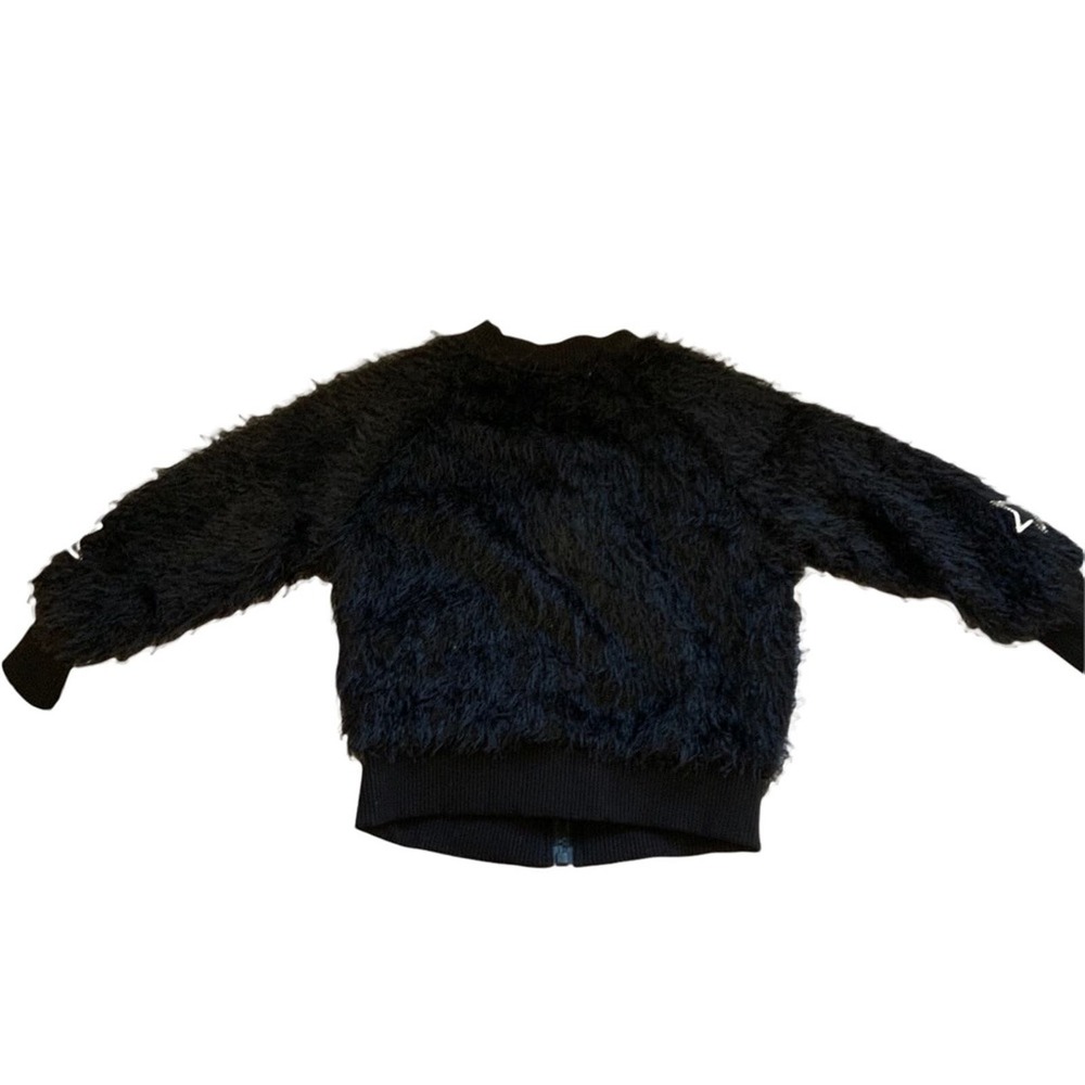 Little Mass Fuzzy Eyelash Star Jacket size 3T NWT - Picture 6 of 7